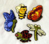 #1065 Bee Dragonfly Ladybug Butterflies