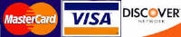 credit cards visa m/c discover