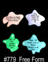 #779 Freeform TBR Decals #3013